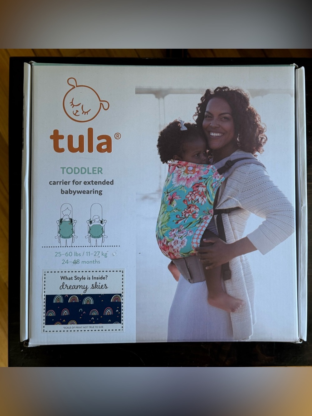 Tula Toddler Carrier in Dreamy Skies